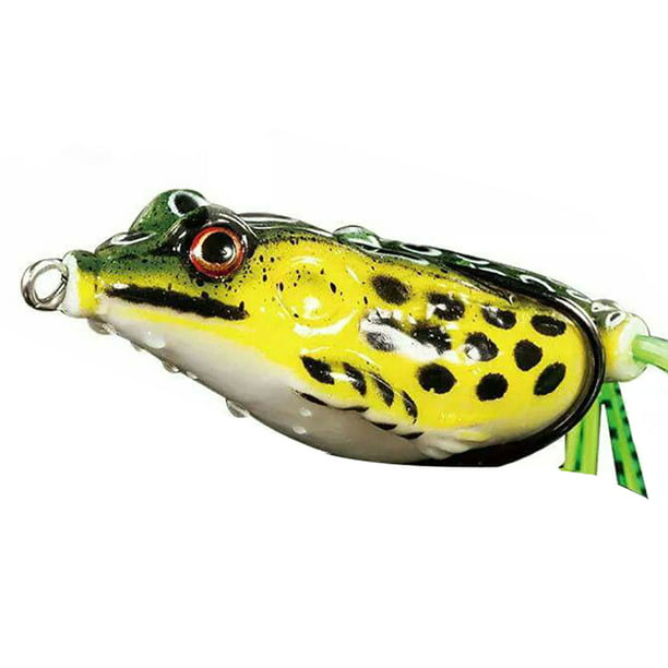 Artificial Fishing Lures Silicone Frog Bass Bait Hook Topwater Crankbaits Tackle
